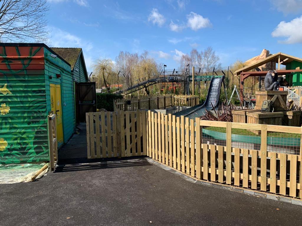 Timber Perimeter Fencing — view 3