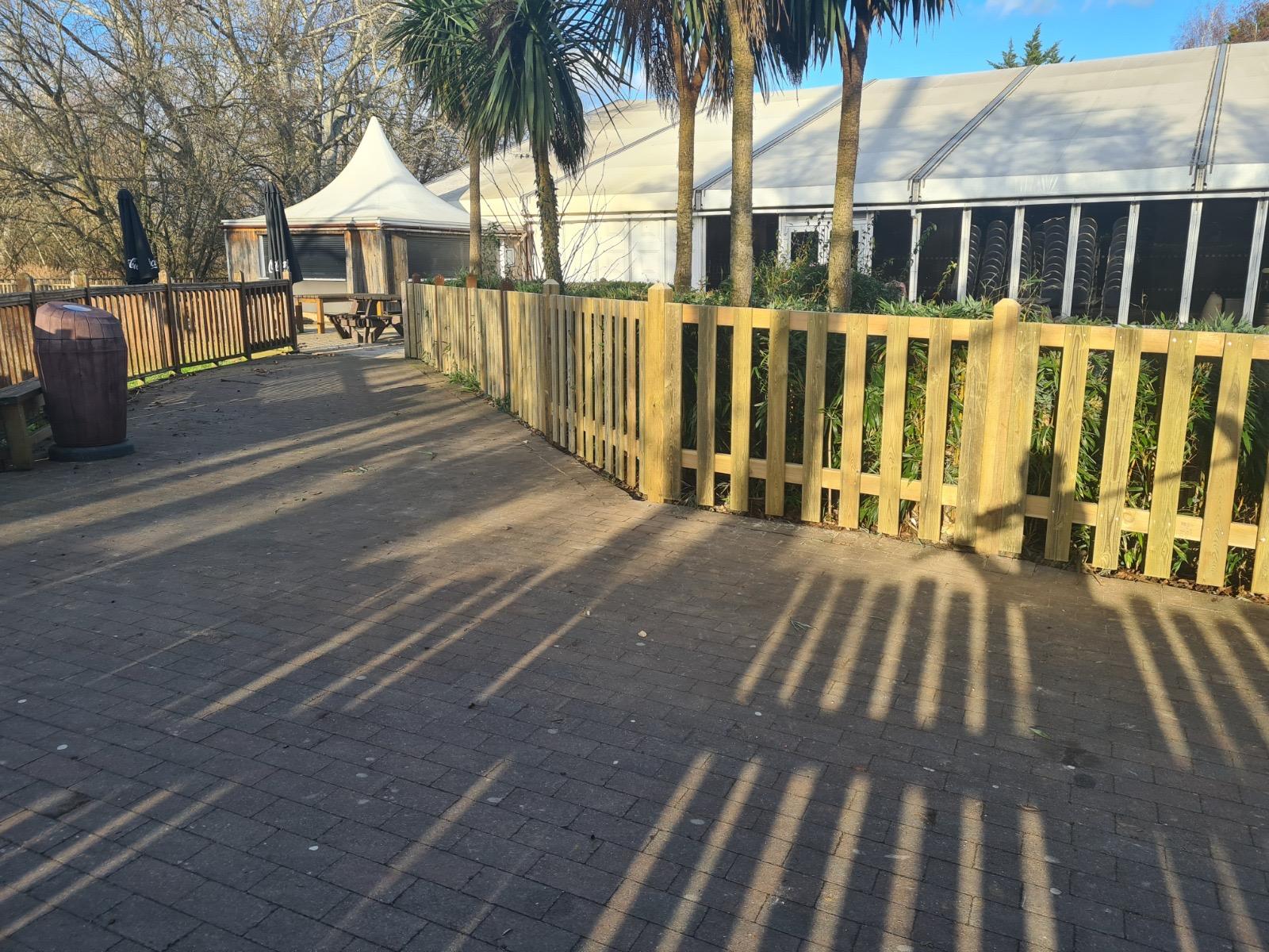 Timber Perimeter Fencing — view 4